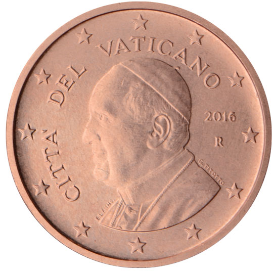 Vatican City € 0,01